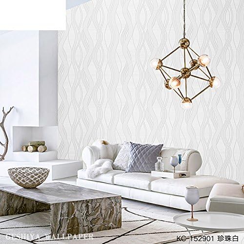 CDFGDJGGDGD Living room wallpaper,Modern minimalist Stylish atmosphere Striped pvc wallpaper Fine pressure home improvement bedroom background wallpaper-E