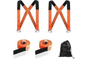 MAXBROTHERS Cinghie Trasporto Mobili, Cinghie di Sollevamento per Mobili,Sistema di Sollevamento Professionali, per Sposta Mobili e Elettrodomestici