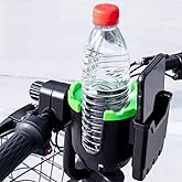 Accessory Bicycle Water Bottle Holder and Phone Holder, Multifunction 360 Degree Rotation, Baby Stroller and Bicycle Cup Holder