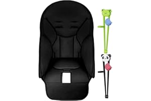 EASTUY Baby Hochstuhl Sitzbezug, Baby Hochstuhl Bezug, Sitzverkleinerer Für Hochstuhl, Baby Esszimmerstuhl Sitzkissen, PU-Leder Hochstuhl Sitzauflage Für Peg-Perego, Siesta Zero3, Baoneo, Kosmic Jané