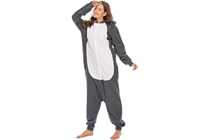 BGOKTA Pyjama Animaux Unisexe Cosplay Halloween Déguisement Adulte Costume Animal Pyjamas Combinaison,LTY33-2,S