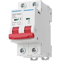 Interruttore Wengart WGM12-63H 1P 25A - Protezione Sovraccarico E Cortocircuito Per Circuiti Domestici - Foto 10