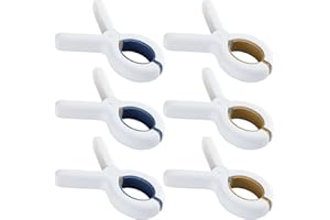 OMZSXK 6 Pezzi Clip per asciugamani da spiaggia, Mollette da Bucato Antivento, grandi, per Telo Mare per lettini da sole per vacanze piscina