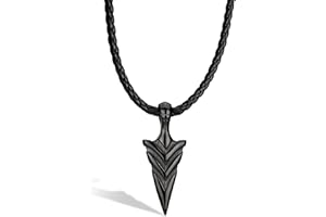 SERASAR Collana in Pelle Premium Uomo | Chiusura Magnetica in Acciaio Inox | Tre Colori | Scatola per Gioielli Inclusa