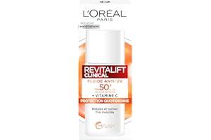 ‎L'ORÉAL PARIS L'Oréal Paris Revitalift Clinical Fluid Anti-UV FPS 50+ Witamina C - 50 ml