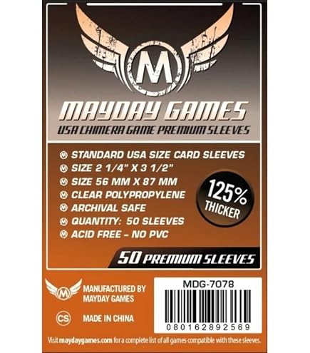 Standard USA Game Size Sleeves (100 Stück) 56x87 Mm – Klare Kartenhüllen Lila