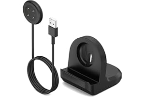 BLIKEJIN Charging Stand and Charging Cable for Google Pixel Watch 2 Replacement Charger (Silicone Stand)