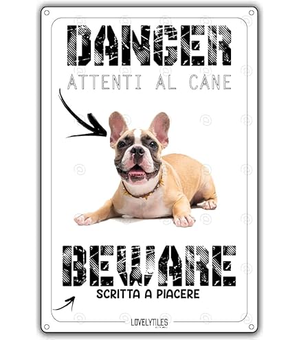 Targa Metallo 'Border Collie Attenti Al Cane' - Dimensioni 15x20 Cm Per Esterni - Foto 8