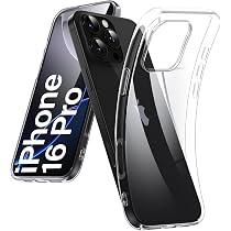 Transparente Handyhülle Für IPhone 16 Plus – Kratzfest, Stoßfest Mit Luftkissenecken | Militärschutz, Nicht Vergilbend
