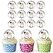 Produktbild Vorgeschnittener Personalisierter Mops - Essbare Cupcake Topper / Kuchendekorationen (24 Stück)