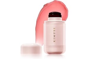 KIMUSE Jelly Cheek & Lip Tint, Trucco Multiuso con Effetto Acquerello - Formula Leggera e Idratante - Colore Modulabile Naturale - Vegano e Cruelty Free (Nude Gardenia)