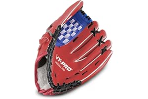 Hy-Pro Kids Baseball Glove & Ball - 10.5" Glove Left Hand Catcher 9" Baseball Kit