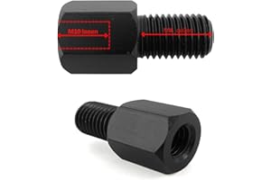 ‎OPTICPARTS DF Area1 M10 Rechtsgewinde auf M8 Rechtsgewinde Adapter 2 Stück. Motorrad Spiegel Motorroller Rückspiegel Adapter. Kompatibel mit Piaggio Honda Kymco Peugeot Suzuki Aprilia Sym Niu Rex ATU (Motorroller)