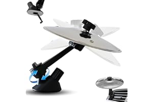 RUMSFEL Mini Platillo, Mini Drum Clip, Mini tambores y platillos, Se colocan en las rejillas de ventilación y vibran al ritmo de la música. Ideal para animar los atascos y viajes aburridos