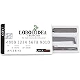 Loboo Idea Credit Card Style Lockpicking Set, Pocket Locksmith Tool Kit, Lockpicks Concealed in Wallet Sized Card, Lock Pick Training Tool Kit for Home Use