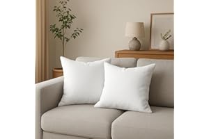 cuscini fiber Set 2 imbottiture Cuscini bianchi 60 x 60 cm morbida made in Italy divano letto