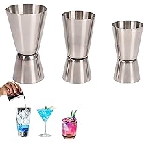 Jigger Da Cocktail In Acciaio Inox | Doppio Misurino Di