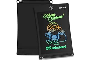 NEWYES Toddler Toys Gifts for 2 3 4 5 6 Year Old Boys Girls, LCD Writing Tablet 8.5 inch Kids Doodle Board, Drawing Pad for Birthday,Christmas, Black