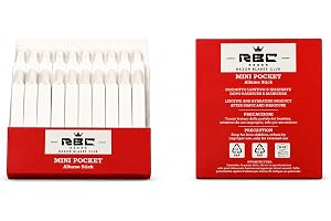 Razor Blades Club Blodstillande Alunstift 100-pack, Alunkalium Blodstoppare för Rakning, Professionell Aftershave Rakvård för Barberare och Hemmabruk