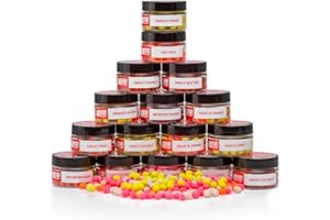 Tandem Baits Method & Feeder Hook Baits Box XXL Set de 16 appâts, Set d'appâts pour carpes, Pêche de la Carpe, Peche, Bouillette Carpe