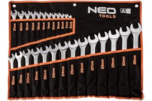 Klucze p³asko-oczkowe 6-32 mm, zestaw 26 szt. NEO TOOLS 09-754
