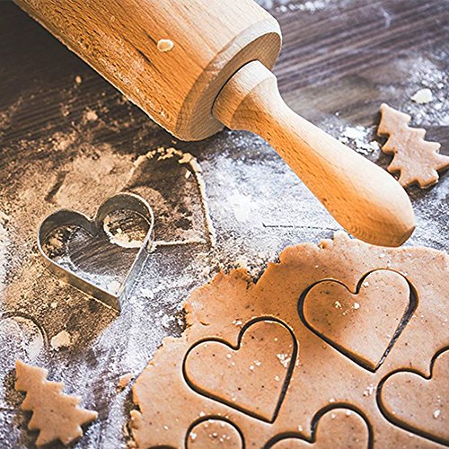 Goodlucky365 Kekses Ausstecher, rostfreier Stahl Ausstechform, Butterbrot, Obst, Gemüse, Torte Ausstecher mit Vielfältige Formen - 6