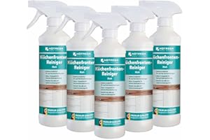 HOTREGA Nettoyant pour façades de cuisine mat 500 ml, dégraissant, sans traces (5 x 500 ml)