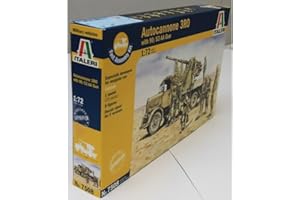 Italeri 7508 - Autocann.3 Ro W/90/53aa Gun - Fast Assembly (1 Pcs) Model Kit Scala 1:72