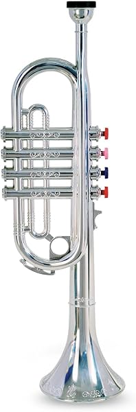 Bontempi – 324231 – Trompete – 4 Töne, Silber - 1