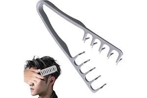 GRXMAEAT Texture Comb, Volumizing Wide-Tooth Hair Styling Comb, Roots Volume Tool, Foundation Capacity Apparatus Maximum Lift, Smooth Styling for Volume and Grooming Accessory Seam Covering Bangs Hairdressing