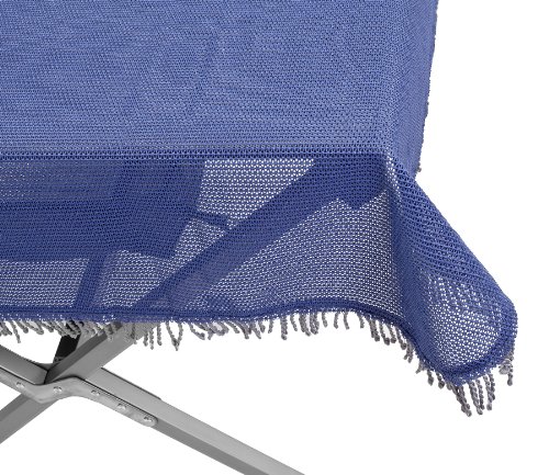Preisvergleich Produktbild Brunner Tischdecke Bella blau 180 x 112cm
