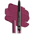 FACESCANADA Ultime Pro Hd Intense Matte Lipstick + Primer - Mulberry Magic (Plum), 1.4G | 9Hr Long Stay | Flawless Hd Matte Finish | Intense Color | Lightweight | Smooth Glide | Primer Infused