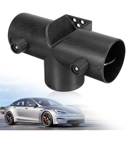 60 mm kanaalaansluiting T-vorm, 3-weg luchtverwarmer diesel staande verwarming accessoires slangadapter doorlopen buisschroefverbinding ABS kunststof ventilatieverdeler kanaalconnector voor staande