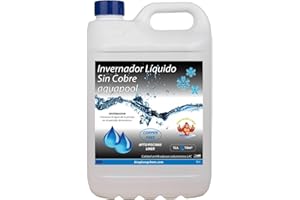DIASA INDUSTRIAL INVERNADOR LÍQUIDO SIN Cobre 5 litros Piscinas de Obra, Poliester/Liner y Salinas - Desinfectante y Algicida para el Tratamiento de Piscinas en Invierno