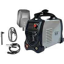 Saldatrice Inverter 300A Professionale Con Elettrodi E Casco - Leggera E Portatile Per Lavori Di Fabbrica