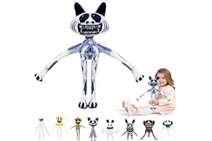 Hengrongshen Zoo-nomaly Pluszowa pluszowa poduszka 35 cm, Zoo-nomaly Peluche, 2024, dla chłopców, dziewcząt, dorosłych, na Halloween, urodziny, anomalia, lalka materiałowa z motywem zoo (długi kot)