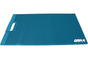 AFEISOL NonSlip Fish Fillet Mat for Filleting, Cutting, Cleaning Heavy Duty Rollable Fish Bait Cutting Board No Need Fish Grippers Large Size Fish Cleaning Mat (14 * 24“, Green)