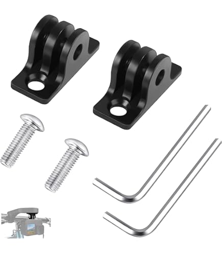 Adattatore Per GoPro E Computer Bici - Staffa Per Montaggio Contachilometri E Fotocamera Sportiva Su Bicicletta - Foto 2