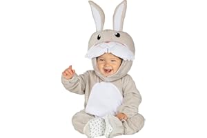 Funidelia | Rabbit Costume for Babies Animals - Costume for baby accessory fancy dress & props for Halloween, carnival & parties - Pink