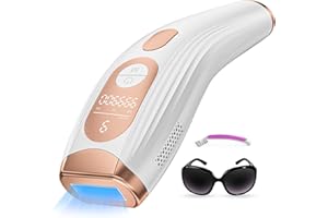 LUBEX 3 in 1 IPL Hair Removal Device, HR/SC/RA, 9 Energy Levels Laser Hair Remover System, 999,900 Flash - Perfect IPL Laser Hair Removal Machine for Women, Men, Armpits, Legs, Body