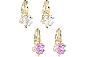 SPAYEIM Lymphe magnétothérapie Germanium boucles d'oreilles, lymphe magnétothérapie Or Boucles d'oreilles, lymphe Detox magnétothérapie Or Boucles d'oreilles pour femmes