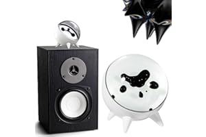 Tikhell Lampe de Rythme de Musique Ferrofluide, Lampe de Ramassage de Fluide Magnétique Sensible au Son Aimant de Danse Jouet Liquide Lampe d'affichage Visuel Ferrofluide Haut-parleurs