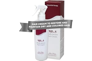 MON PLATIN PROFESSIONAL Revolutionary 12 in 1 Multi Action Hair Cream with Black Caviar Extract: Ultimate Hair Protector & Styling Solution, Radiant Shine Boost, Color & Heat Protection, All Hair Types