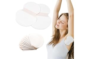NACERLARY 80 Pezzi Pastiglie Assorbi Sudore Uomo Donna,Assorbenti Ascellari Antisudore,Traspiranti e Confortevoli, Vestibilità perfetta assorbenti ascellari per perspirex ascelle.