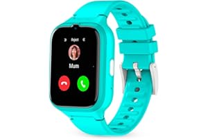 SPC Smartee 4G Kids – Montre Intelligente pour Enfants avec GPS, appels et appels vidéo, Chat Familial, Mode école, Bouton SOS, IP68 et Gestion de smartwatch dans l’Application Gratuite Smart Clan