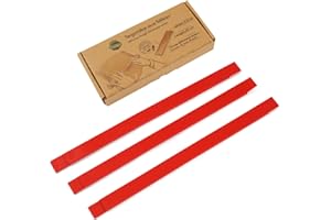 TreeBox Bastoncini per pasta in silicone per mattarelli - Distanziatori per pasta moderni - Set da 3 (2 mm, 4 mm e 6 mm) - Effetto antiscivolo e antiaderente