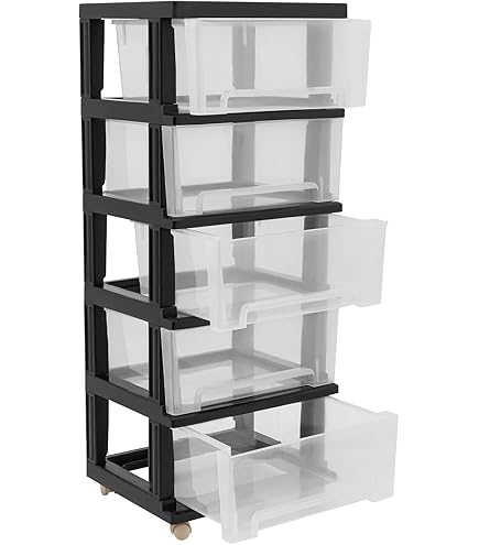 Rolcontainer, 6 laden, multifunctionele wagen, keukenwagen