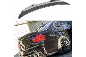 Zyfwzc Becquet de Coffre Arrière de Voiture pour BMW 3 Series E90/E90 M3 PSM 2004-2011,aileron Arrière en ABS,Aile de Coffre Arrière,Carbon Look