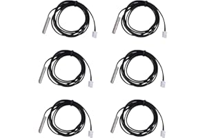 DIYMORE-IOT 6 Stück 3D Drucker Thermistor,NTC 10K 3590 Temperatursensor.