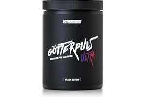 ‎OS NUTRITION OS NUTRITION Götterpuls ULTRA Premium Pre Workout Booster, Pulver, 480g (20 Portionen) - BLACK EDITION
